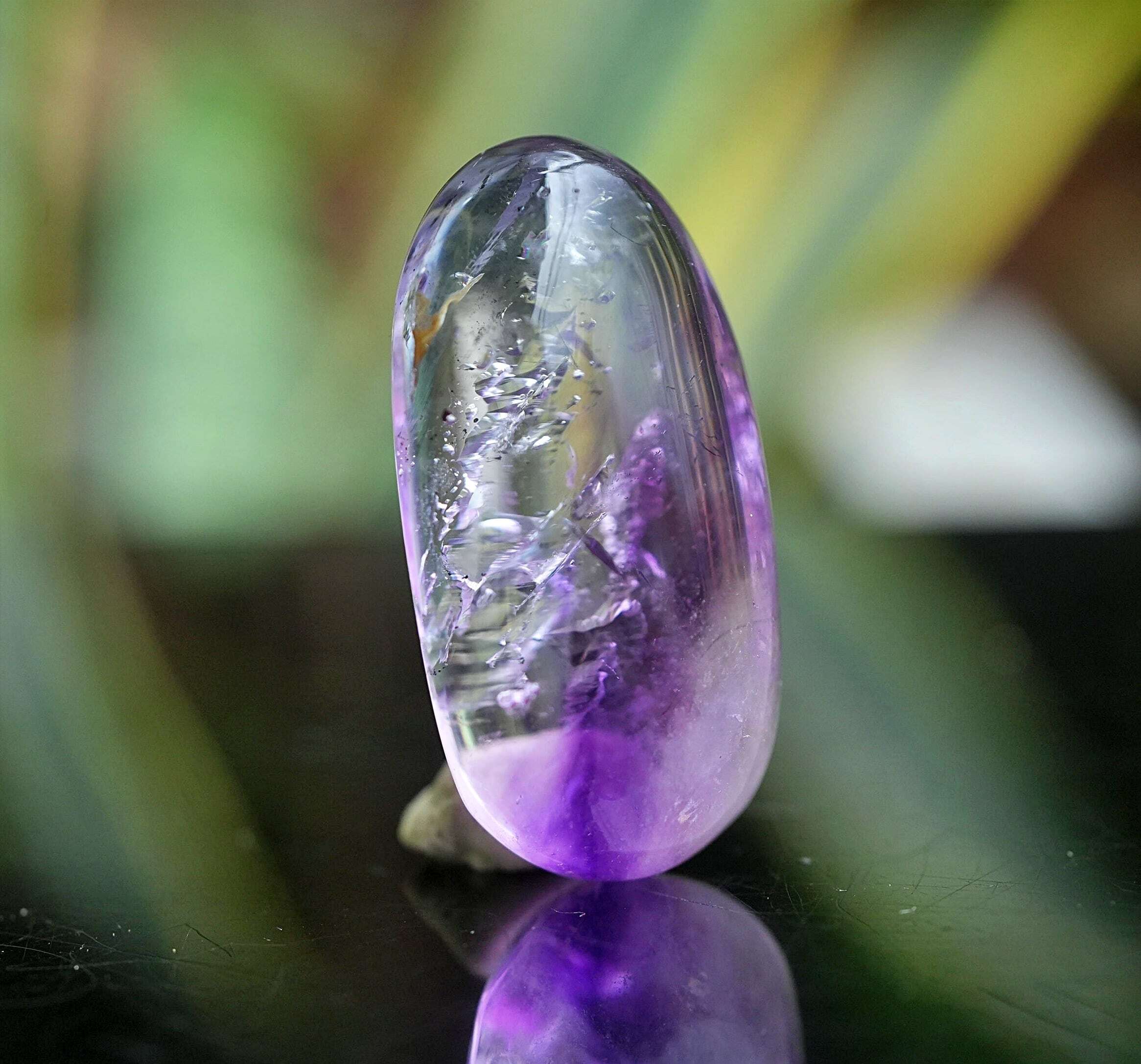 大粒☆アメシスト古代の水☆中粒☆水入り水晶 s1513 | Funky garuda