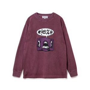 ＊!@%# L/S Tee(Adzuki)