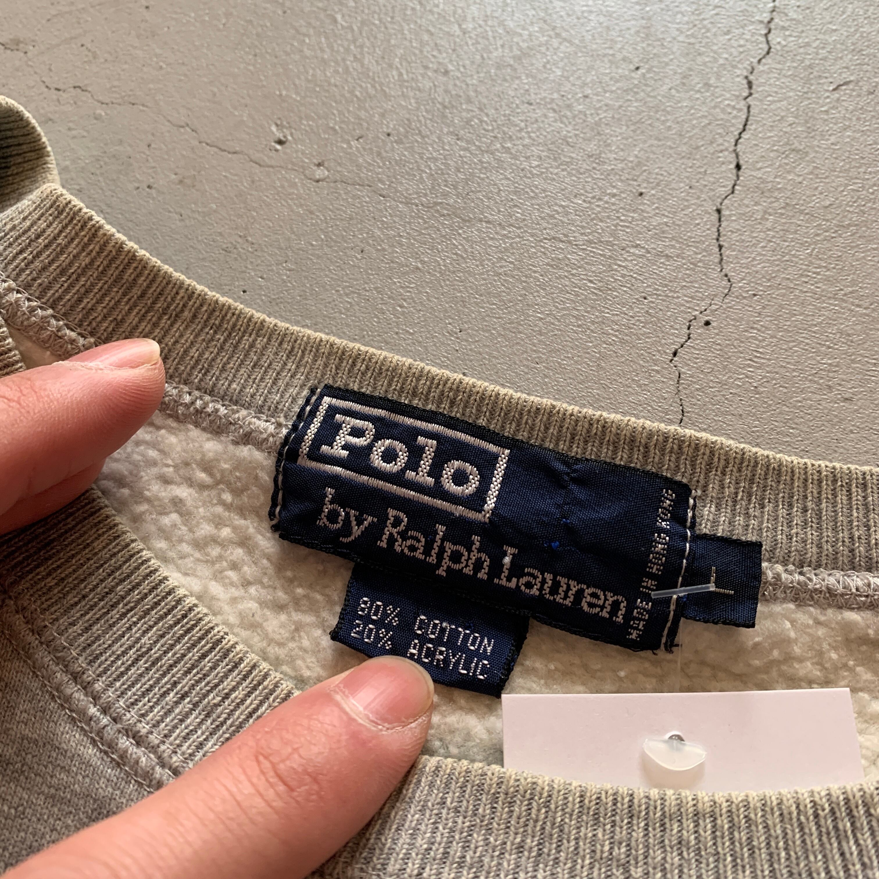 90s POLO Ralph Lauren border sweat【高円寺店】 | What'z up