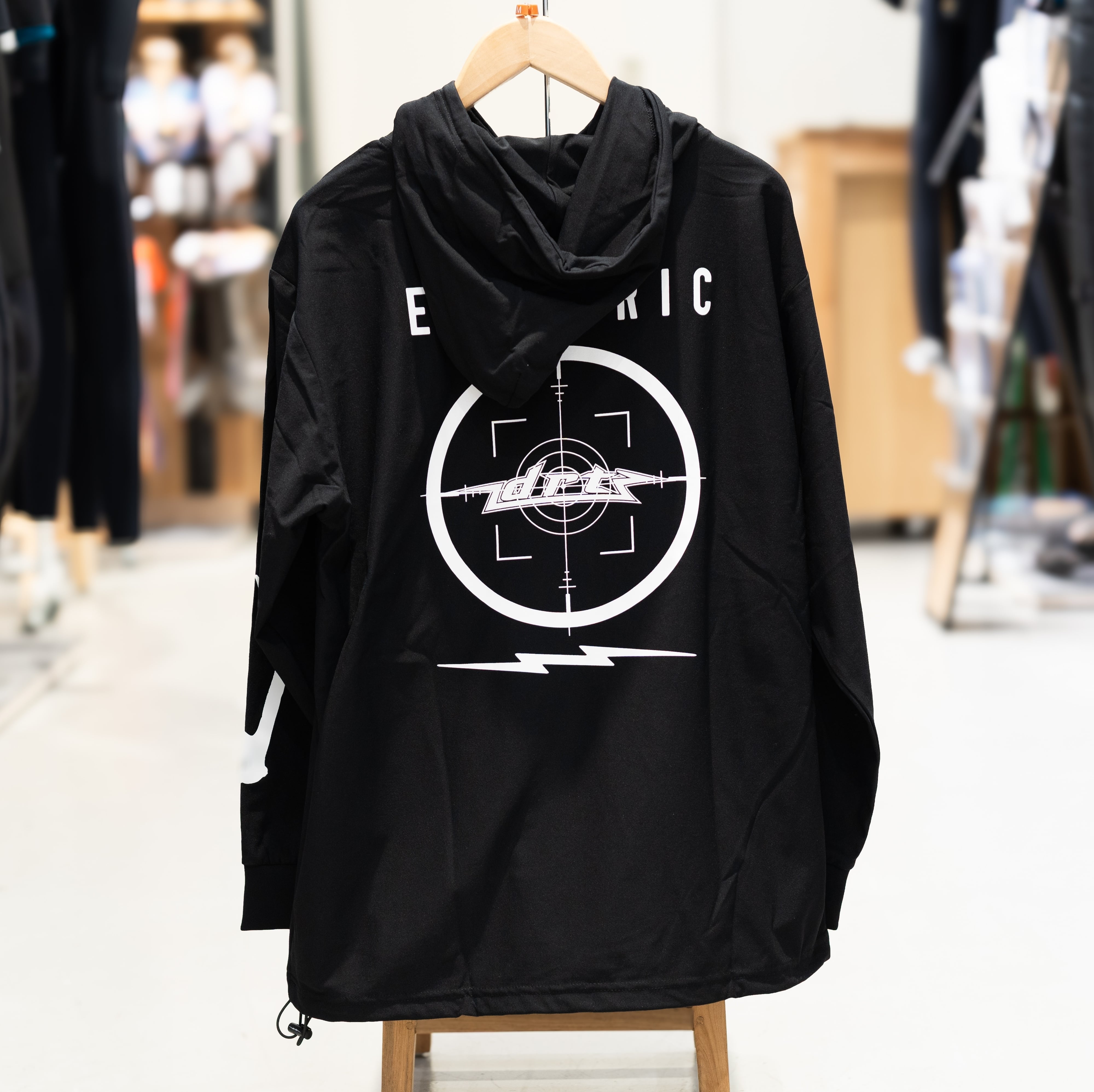 DRT × ELECTRIC / TROPHY SHOT DRY HOOD（BLACK） | MURASAKISPORTS