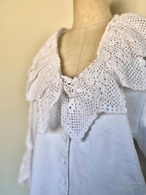 Crochet Collar Blouse