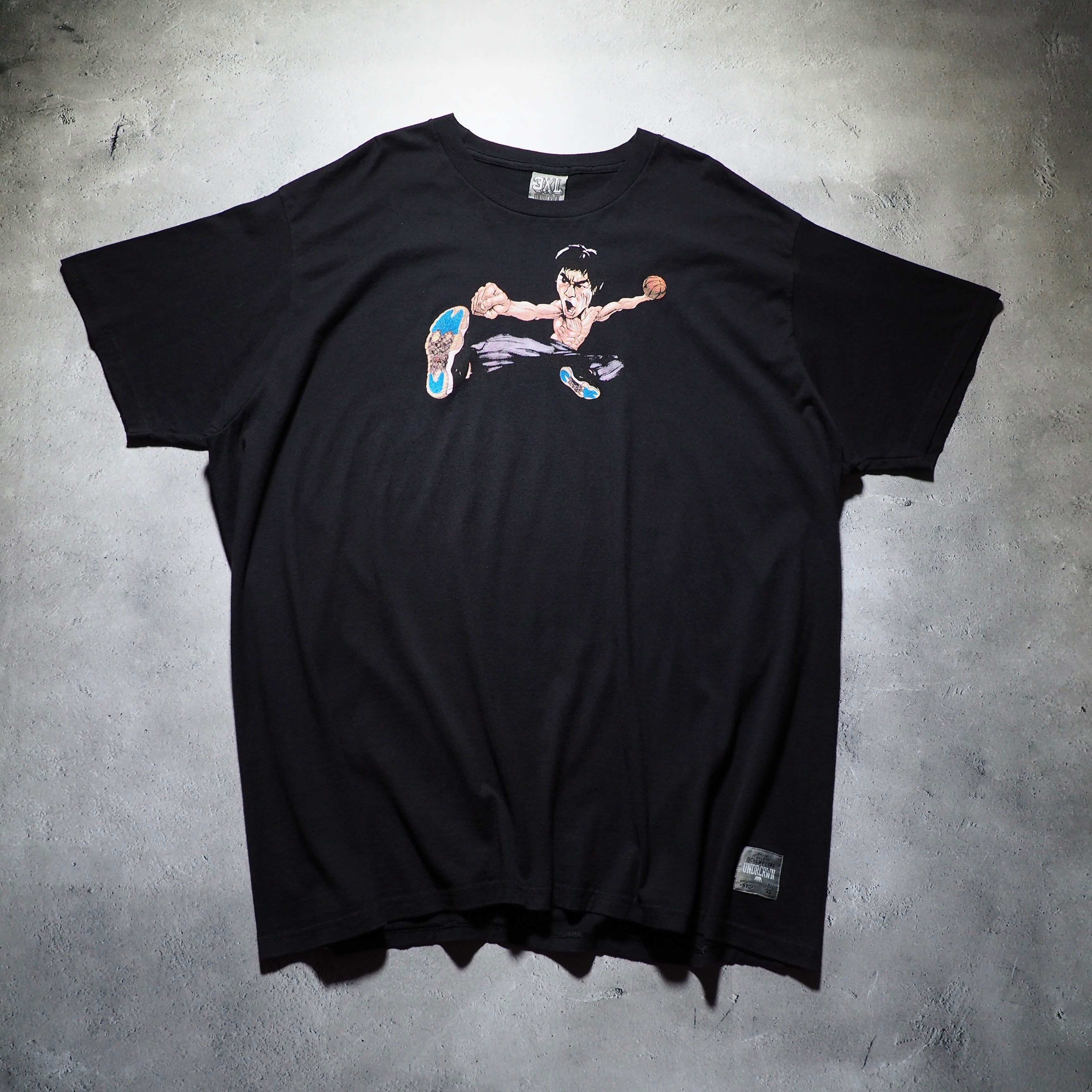 ” 籠球 - Bruce Lee ” printed loose silhouette SS Tee