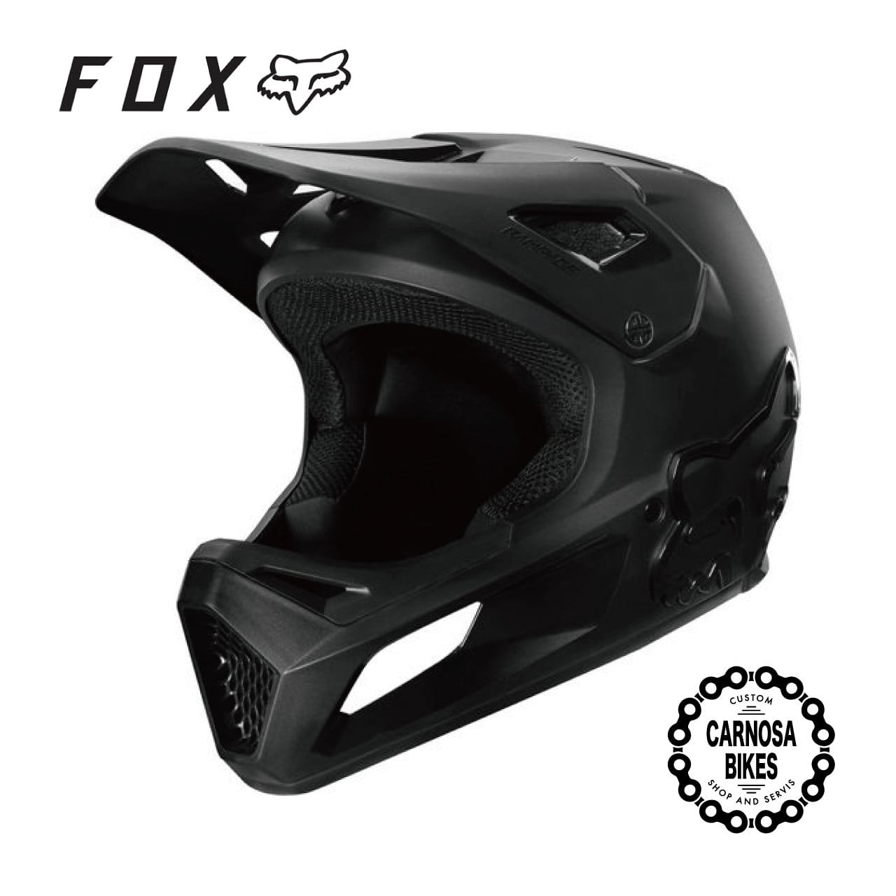 FOX ヘルメット　子供　ユースサイズヘルメット/シールド