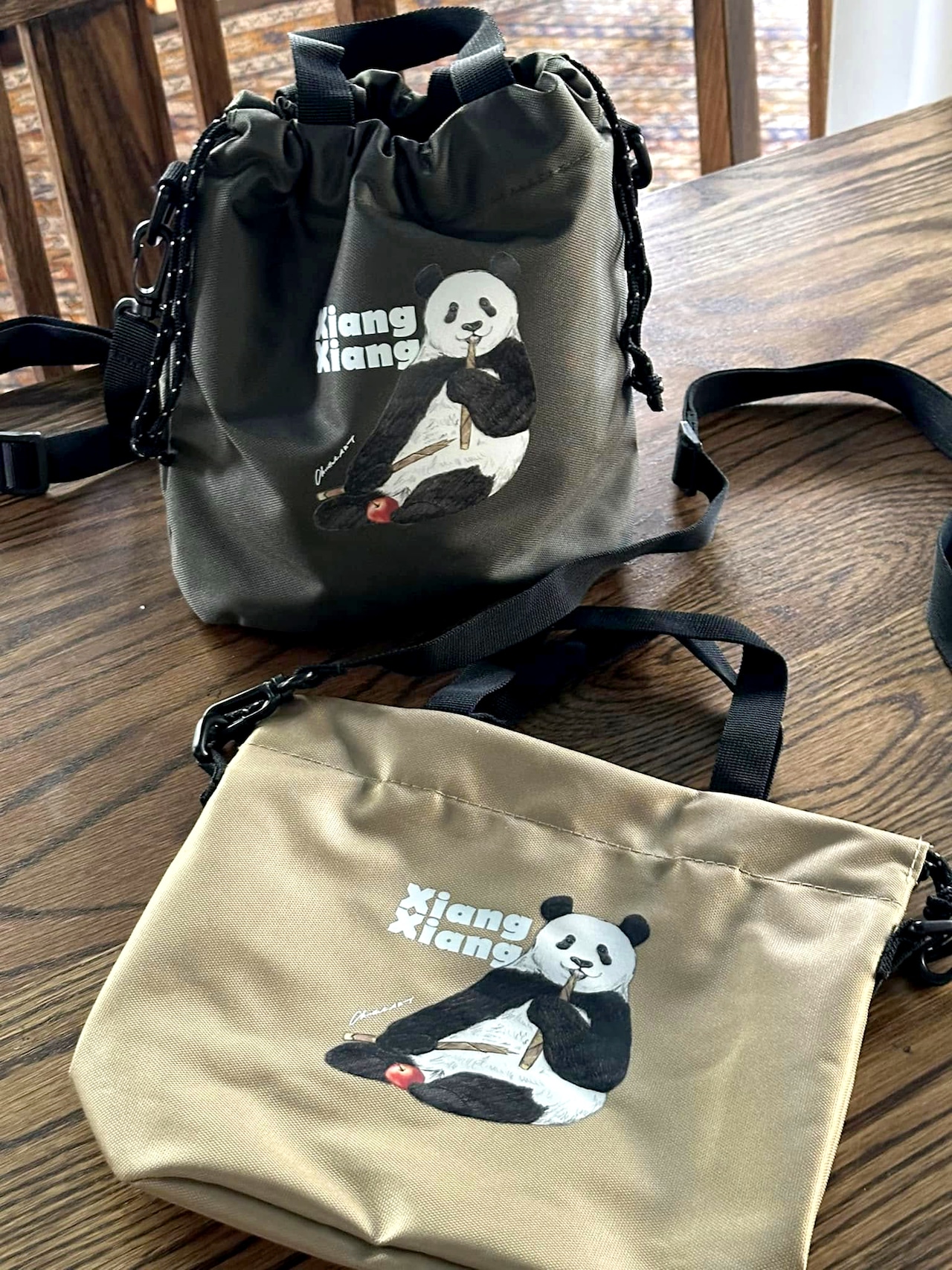 ◆受注生産◆ベージュカラー◆ポリエステルミニバッグ◆