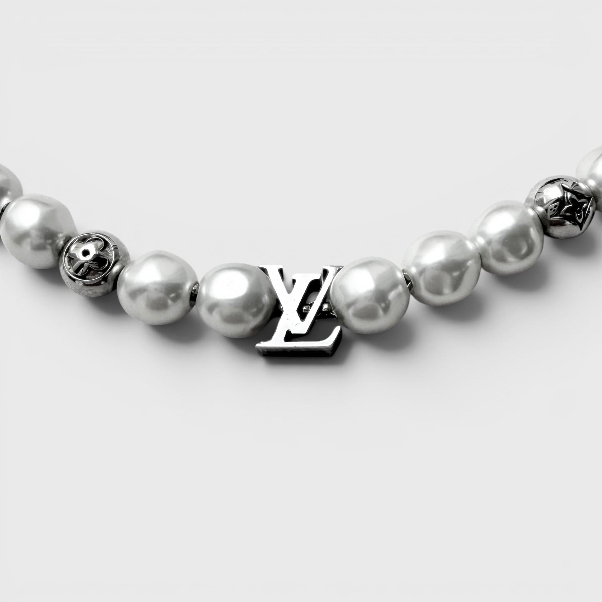 Louis Vuitton パールネックレス LOUIS VUITTON ネックレスモノグラム パール | BRAND RESORT Online