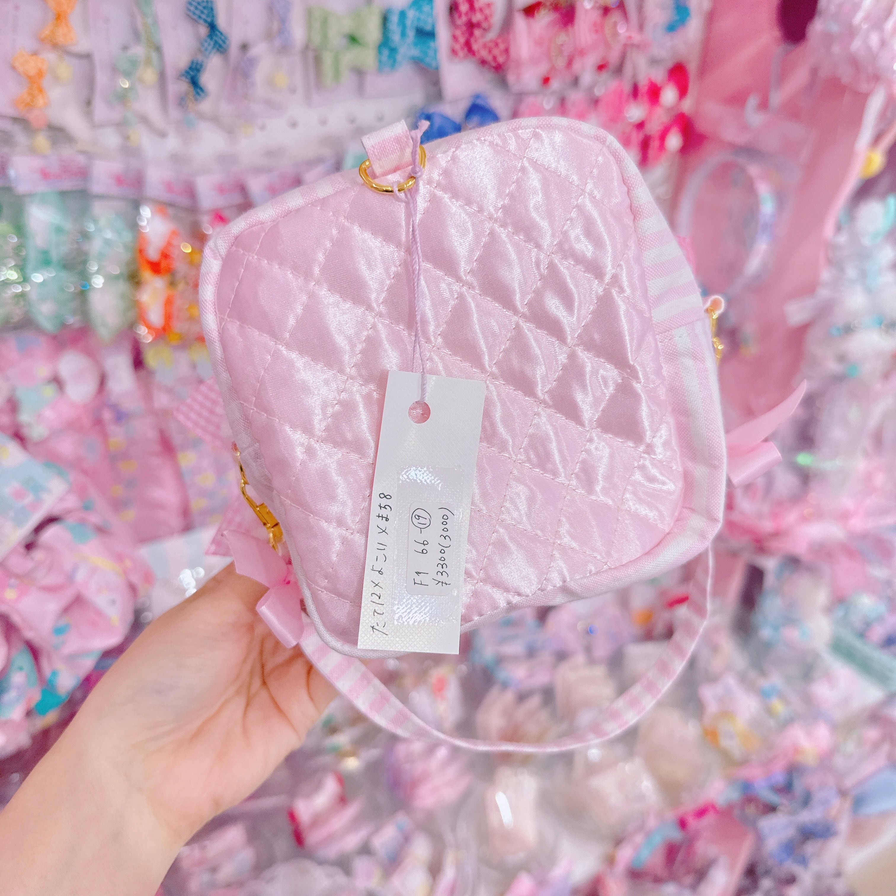 【F1】66-19キャンディ型ぬいぐるみポーチ