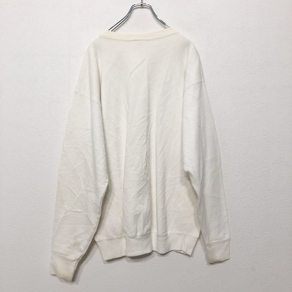 希少 USA製 ビンテージ SANSEGAL スウェット XL グレー 送料無料 90s SANSEGAL 刺繍 スウェット XLサイズ ビッグサイズ USA製