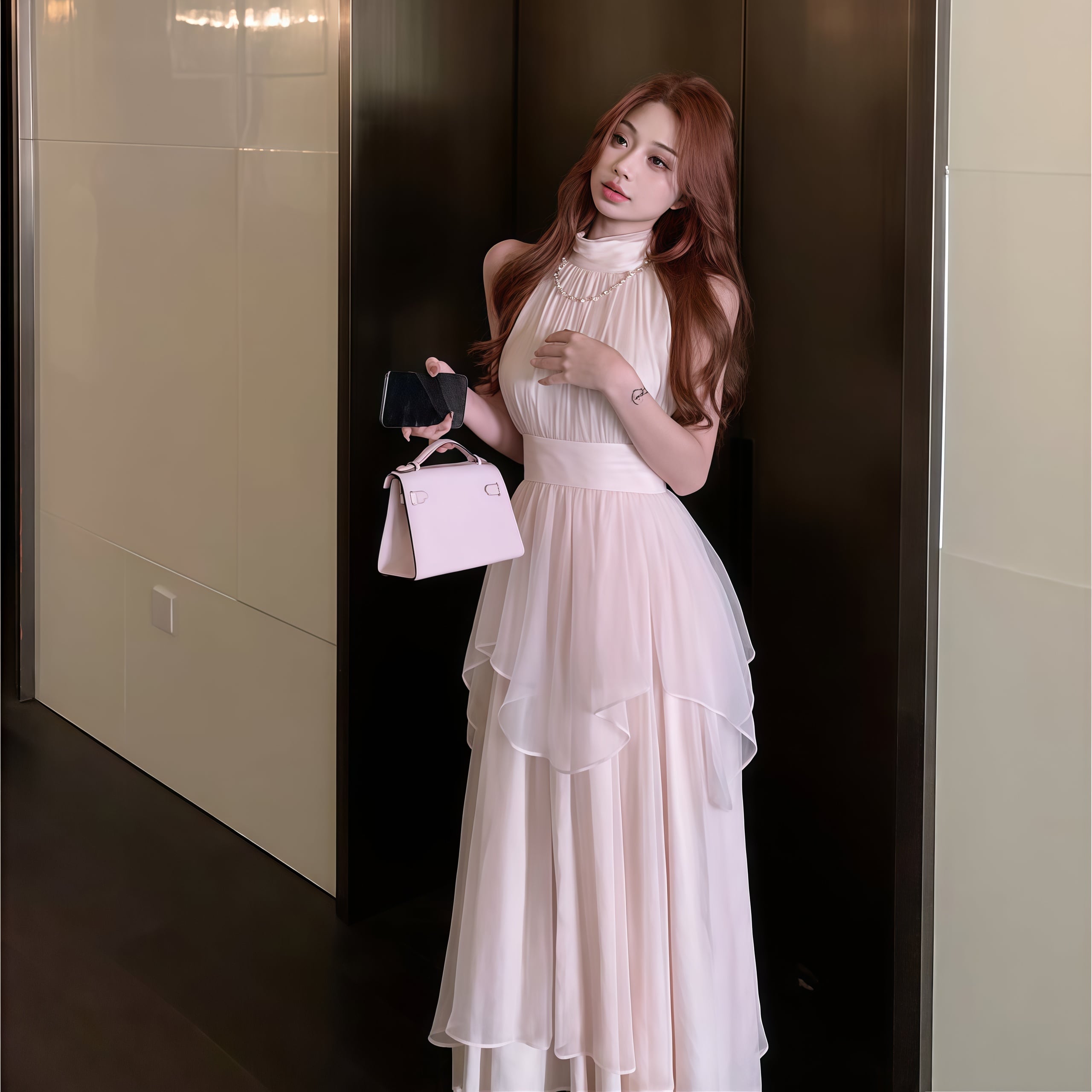 Dolce & Gabbana ノースリーブワンピース ウエスト切替袖ギャザーノースリーブワンピース｜WOMEN｜250HAF33-026E