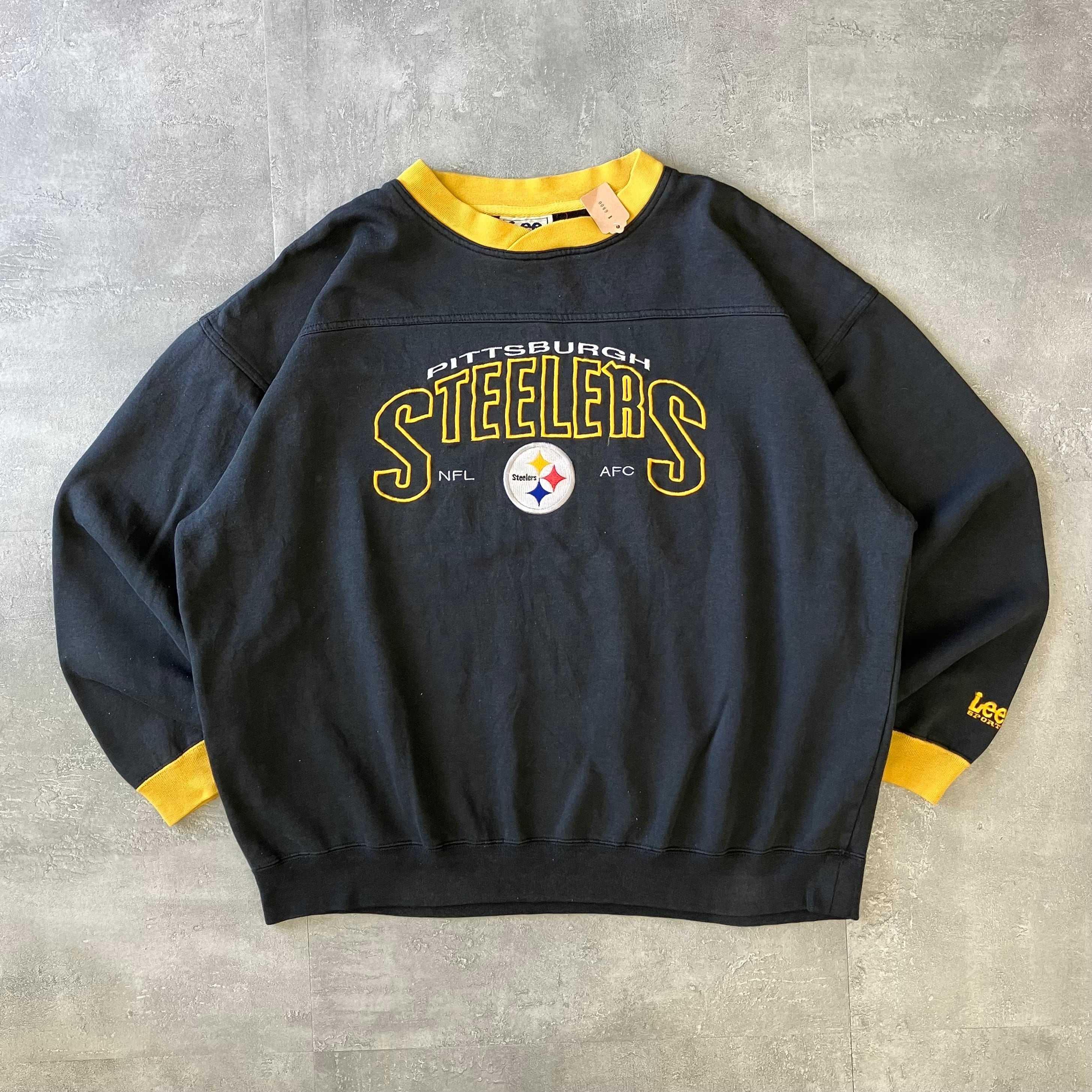 Lee SPORT 90s NFL STEELERS スウェット 刺繍 XL No.1894