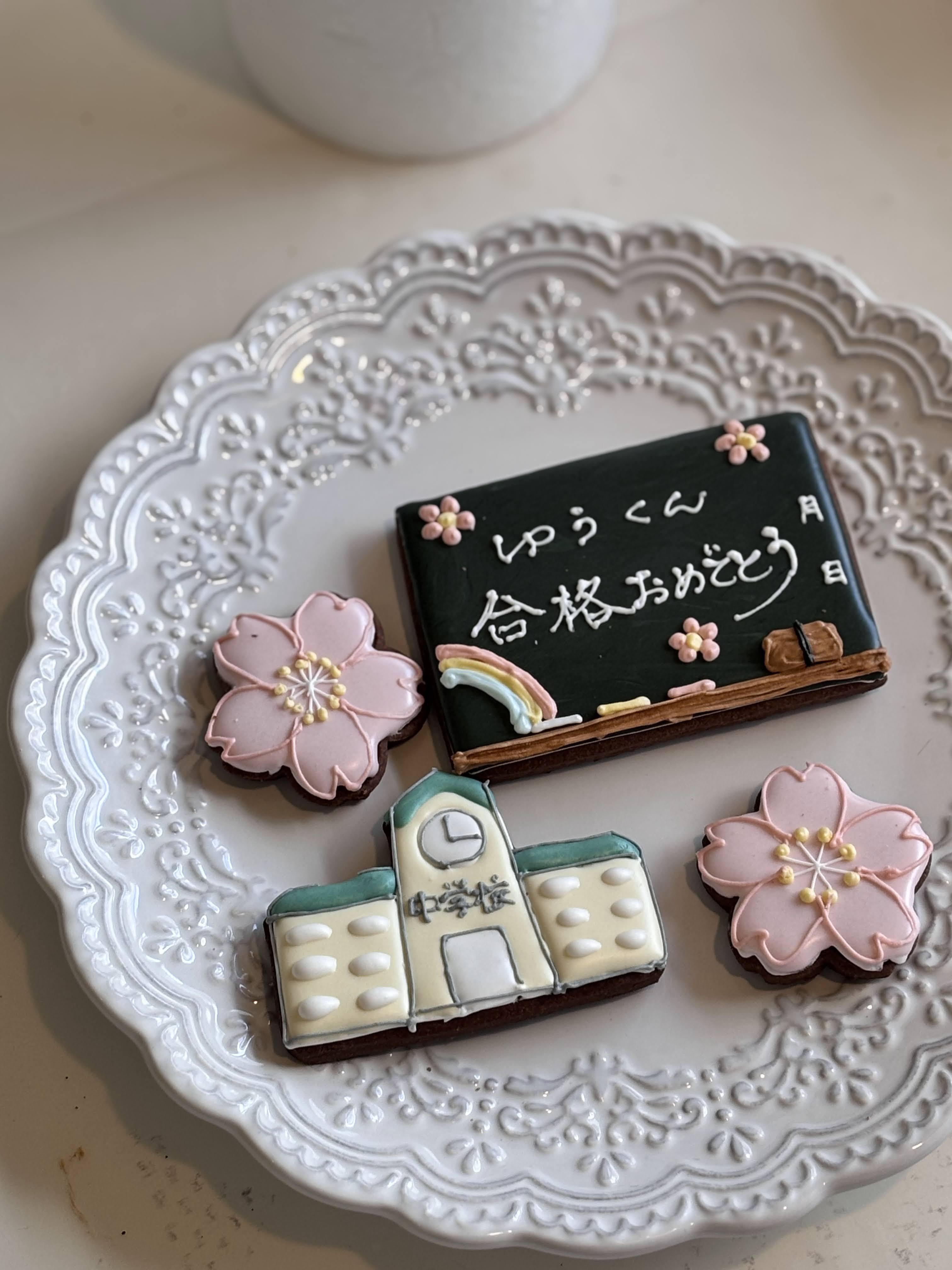 ヴィンテージ‼️クッキーポット３段ボックス　プレートSet サンキュークッキー缶 | PAY ID
