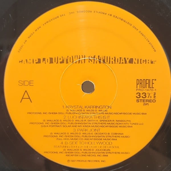 Camp Lo / Uptown Saturday Night [PRO-1470-1] - 画像3