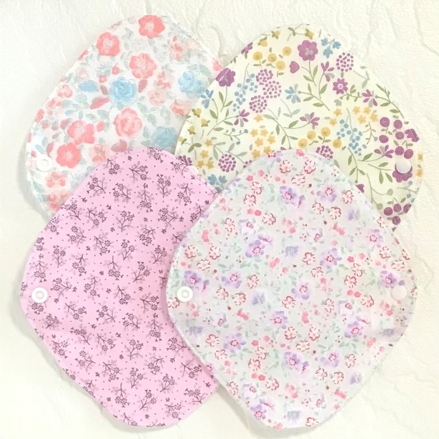 17cm 使い方2通り✩2way 布ナプキン 布ライナー 防水タイプ 96