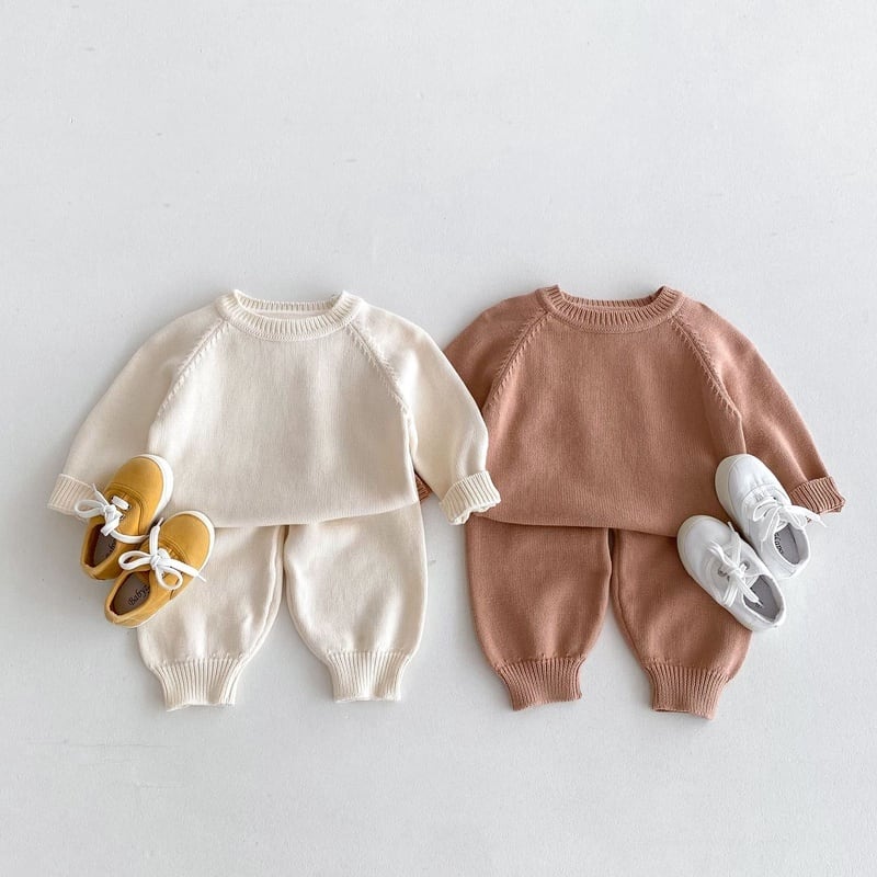 【KID】秋新作 セーターセットアップ