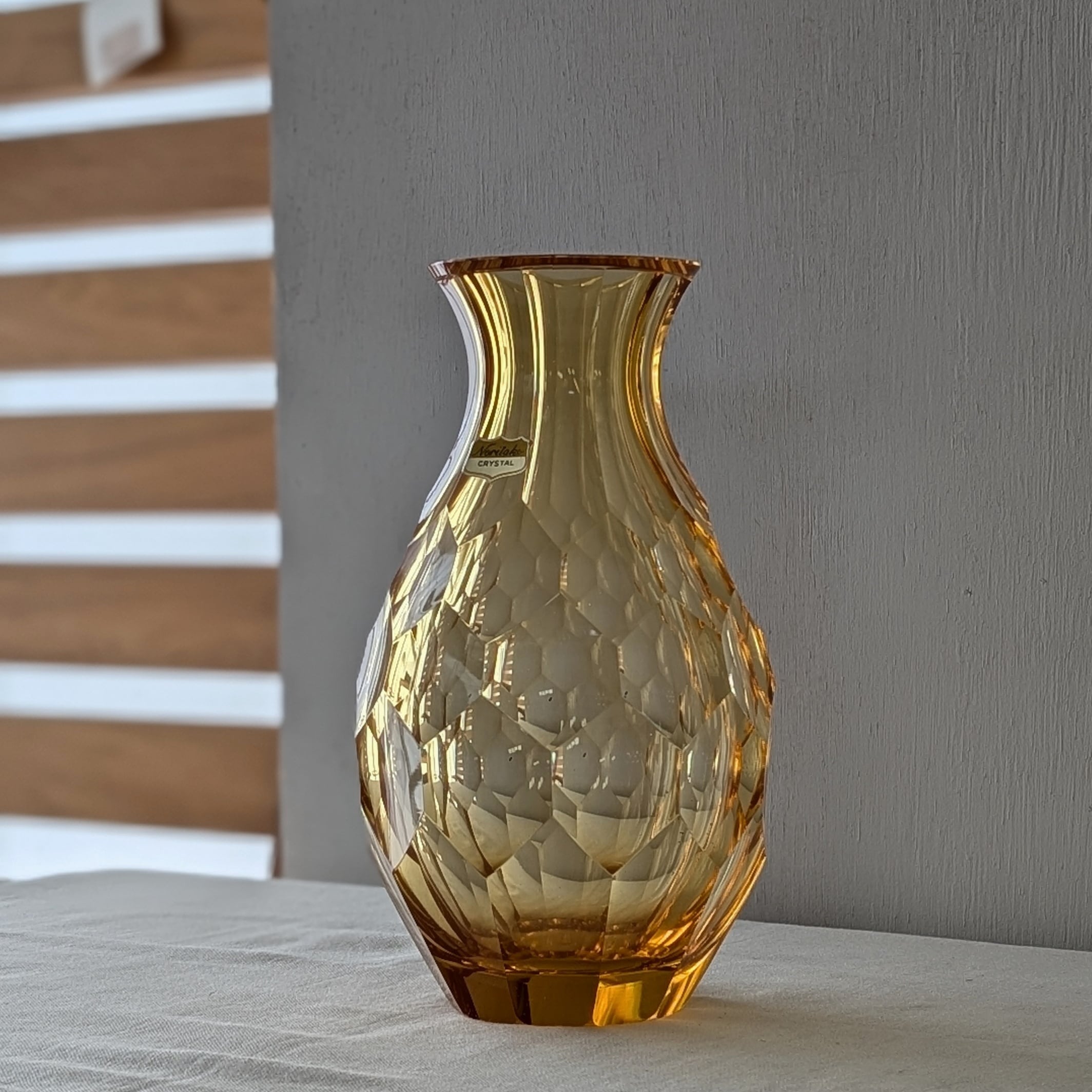 送料込 Noritake ノリタケ クリスタル 花瓶 | sonota ヴィンテージ家具 