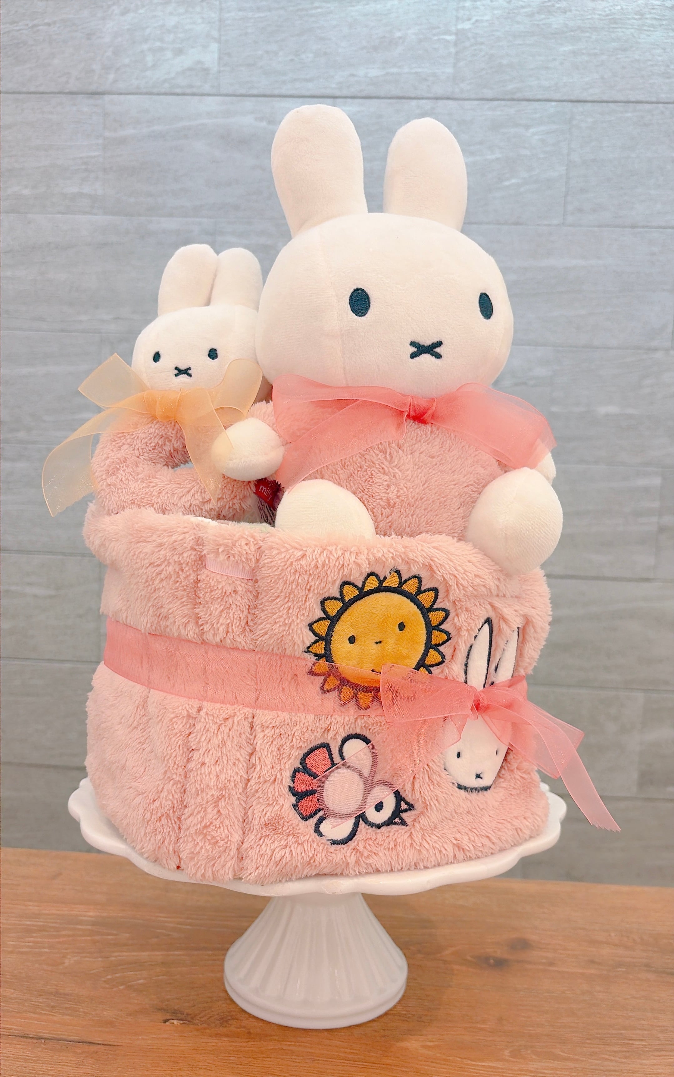 miffy　ミッフィーおむつケーキ