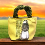 ハンドバッグ　ファスナー仕様