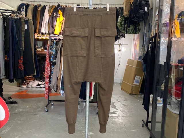 DRKSHDW by RICK OWENS SARROUEL PANT CARAMEL XS 61869