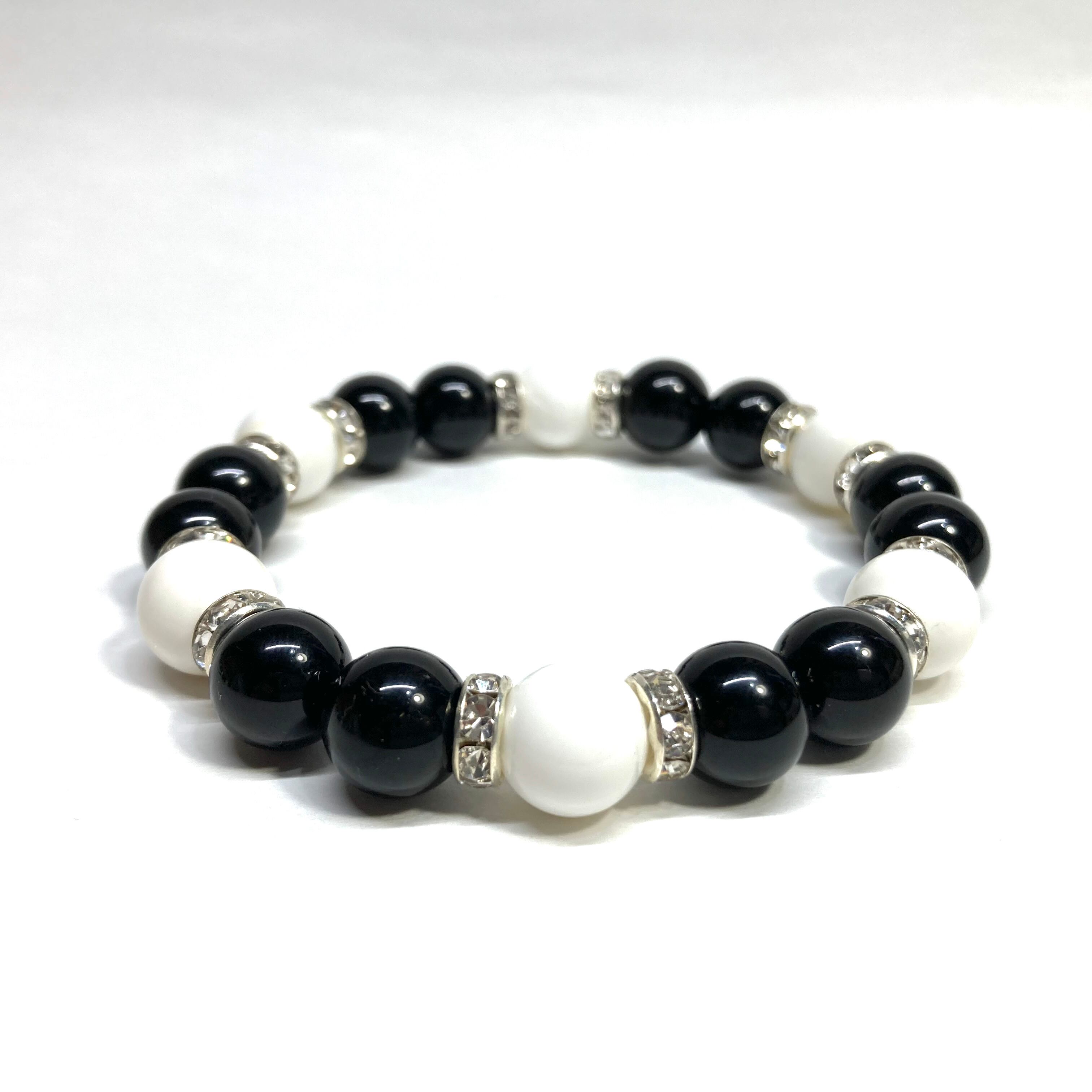 オニキス10mm オニキス パワーストーン ブレスレット 10mm 天然石