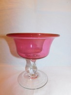 金赤コンポートold glass compote(made in Japan)