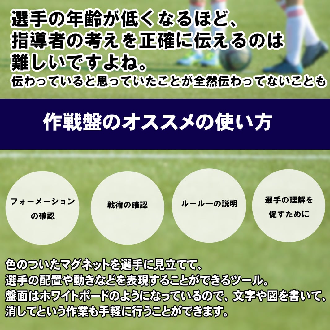 モルテン サッカー 作戦盤 作戦ボード 大・小2つセット - フットサル