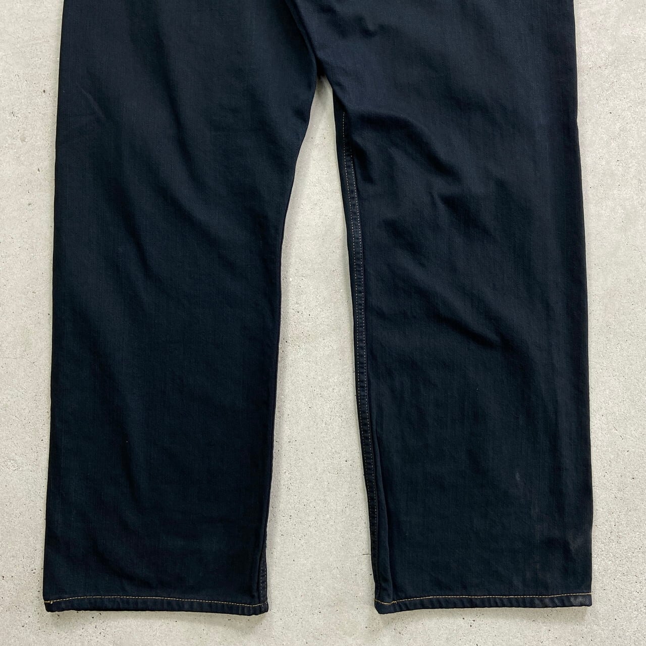 Levi's リーバイス 569 ブラックデニムパンツ ルーズストレート Levi's リーバイス 569 ブラックデニムパンツ ルーズストレート