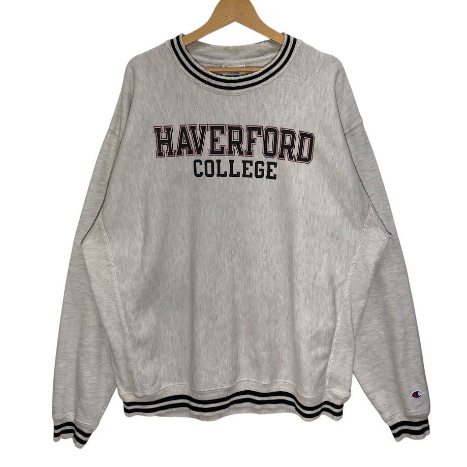 70s Champion USMA 単色タグ リバースウィーブ 前V スウェット M