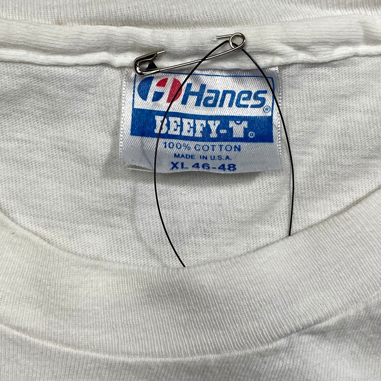 vintage 1990's skull print tee "HEBRON ACADEMY"