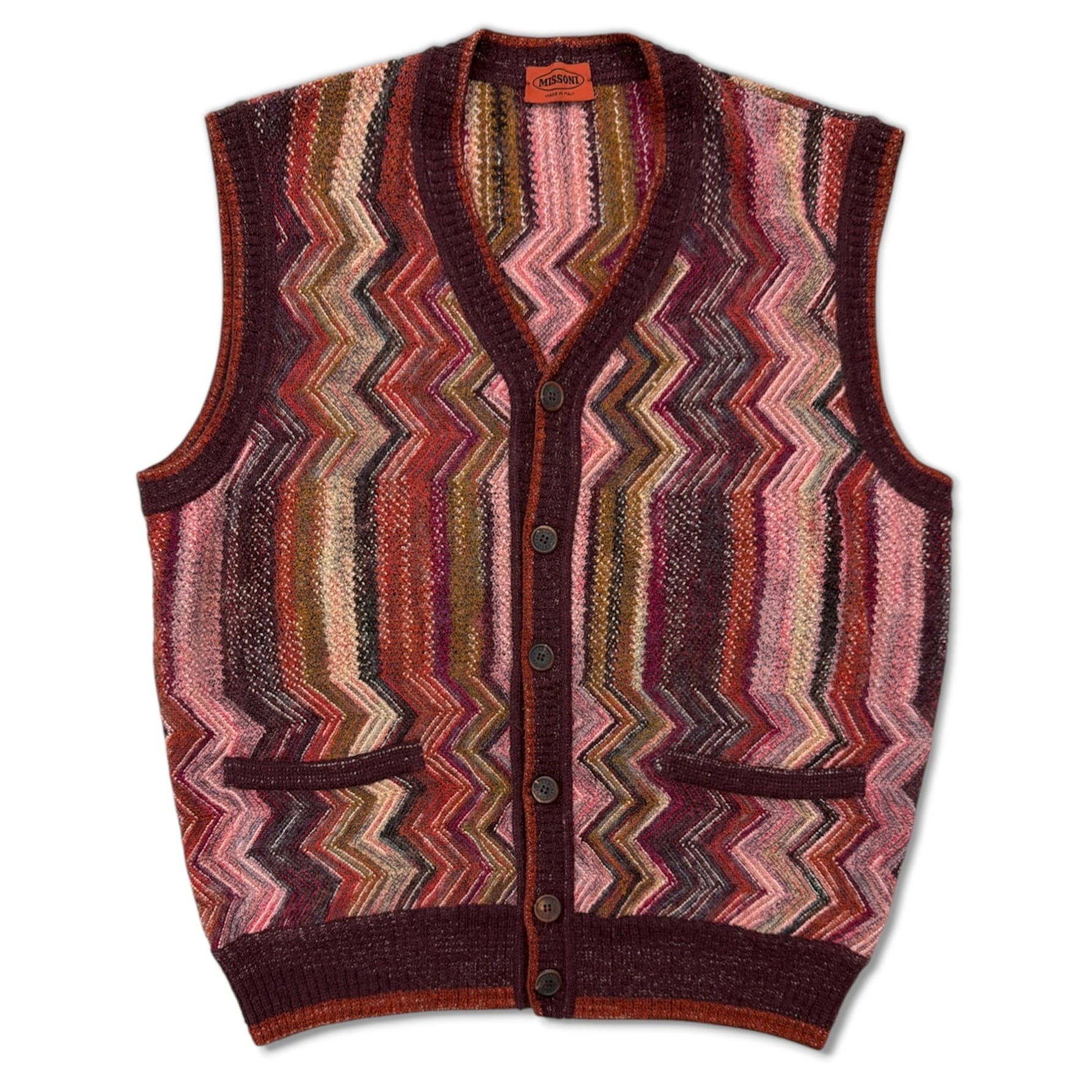 MISSONI】KNIT VEST ニットベスト ミッソーニ | no pain no gain(ノー