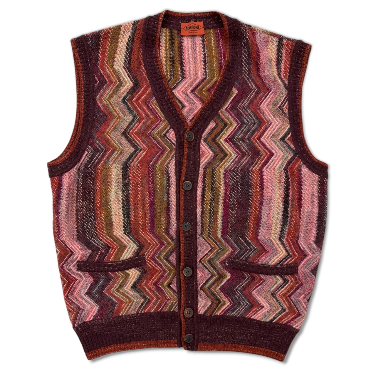 【MISSONI】KNIT VEST ニットベスト ミッソーニ
