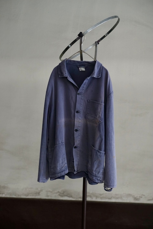 Faded & Distressed Work Jacket