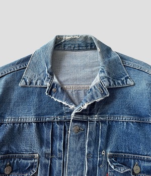 -Levi's- Vintage 50s 507XX BIGE 2nd Denim Jacket