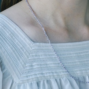 rhythmネックレス　パープル（S）