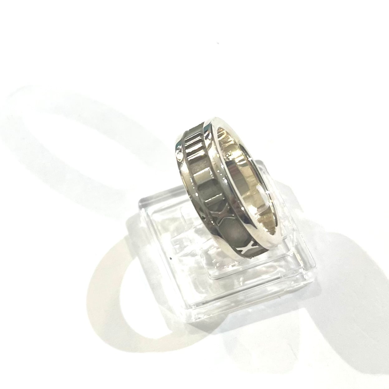 TIFFANY&CO】【12号 】2442 永遠に。シルバー925アトラスリング指輪