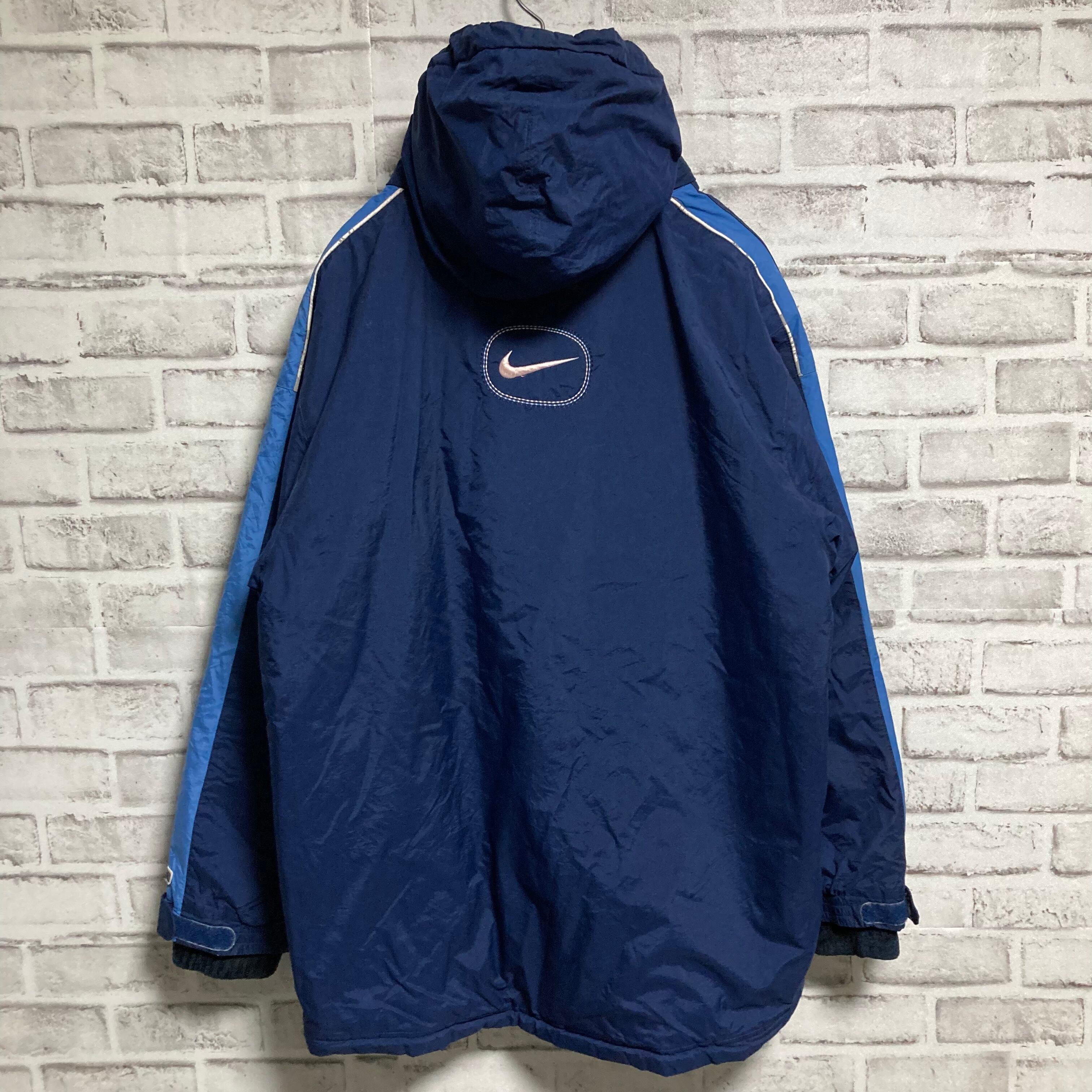 NIKE】Nylon Jacket M相当 “UNC color” USA規格 ナイキ 中綿ジャケット ...