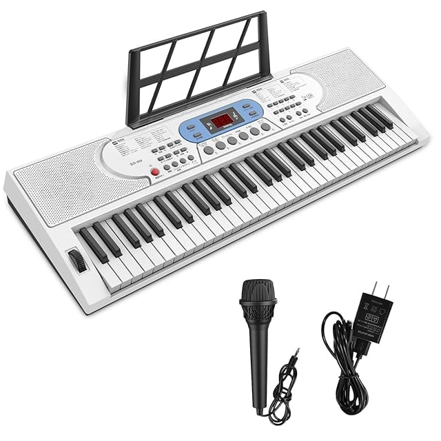 LIVE LIFE PH88C 電子ピアノ キーボード 収納バック付き　ホワイト 持ち運びに便利】LIVELIFE 充電式電子ピアノ 88鍵盤 ｜ 卓上譜面台