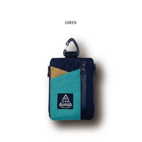 multi pouch (BI GREEN）