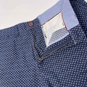 TOMMY HILFIGER トミーヒルフィガー 総柄 ハーフパンツ ショートパンツ サイズ 36 /メンズ/インディゴ系