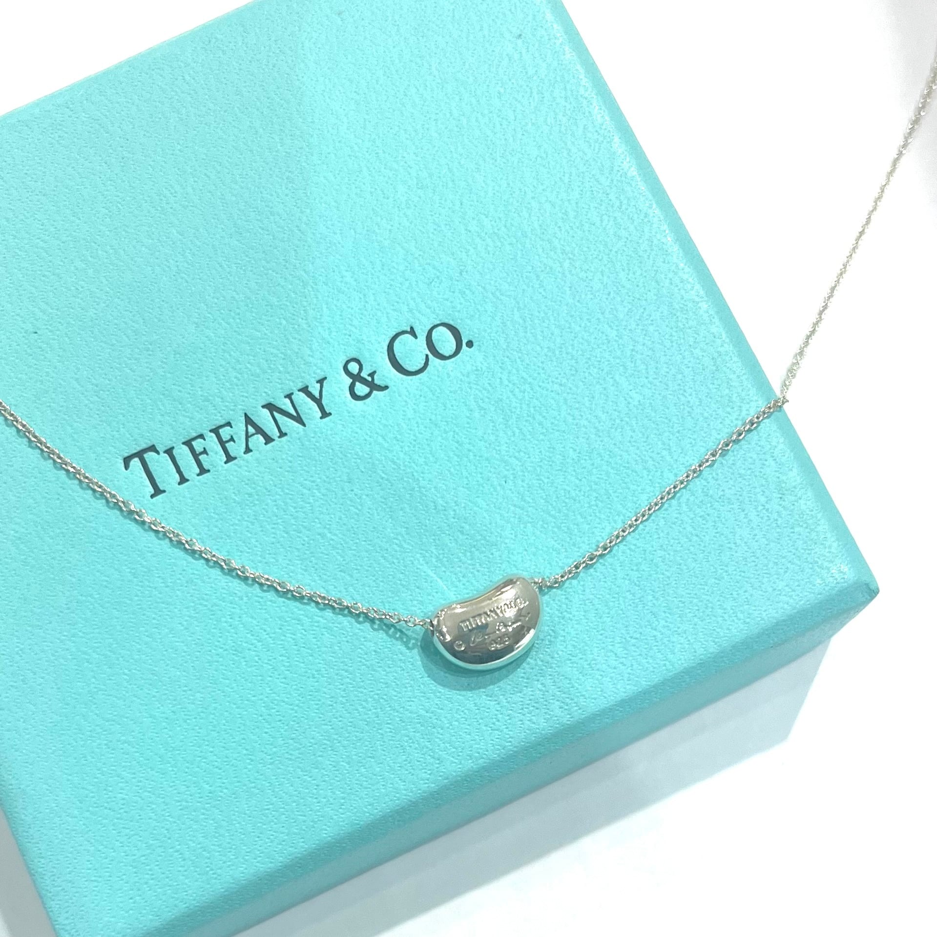 TIFFANY&CO.】2285 ミニビーン ネックレス／Elsa Peretti／自然美と