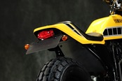 "FT" Seat kit TW200/225 (BROWN/Tuckroll) Lucas taillamp
