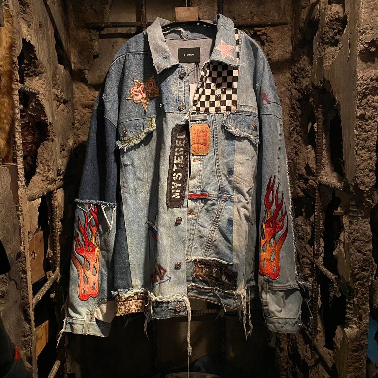 【ZAC∴VARGAS】 Remake Denim Custom Jacket