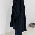 バックピンタックデザインチュニック"OFF WHITE"/VENT BLANK/ブラウス/シャツ/ホワイト/ピンタック