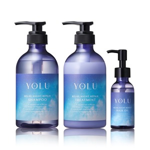 【人気】【新モデル】 YOLU ヨル シャンプー トリートメント ヘアオイル 3点 セット リラックスナイトリペア