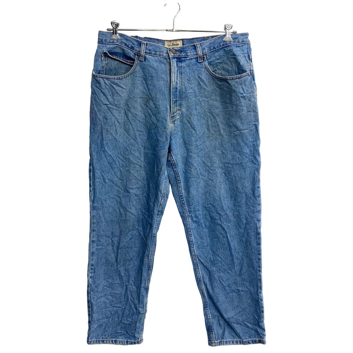 L.L.Bean デニムパンツ W36 エルエルビーン ナチュラルフィット ビッグ