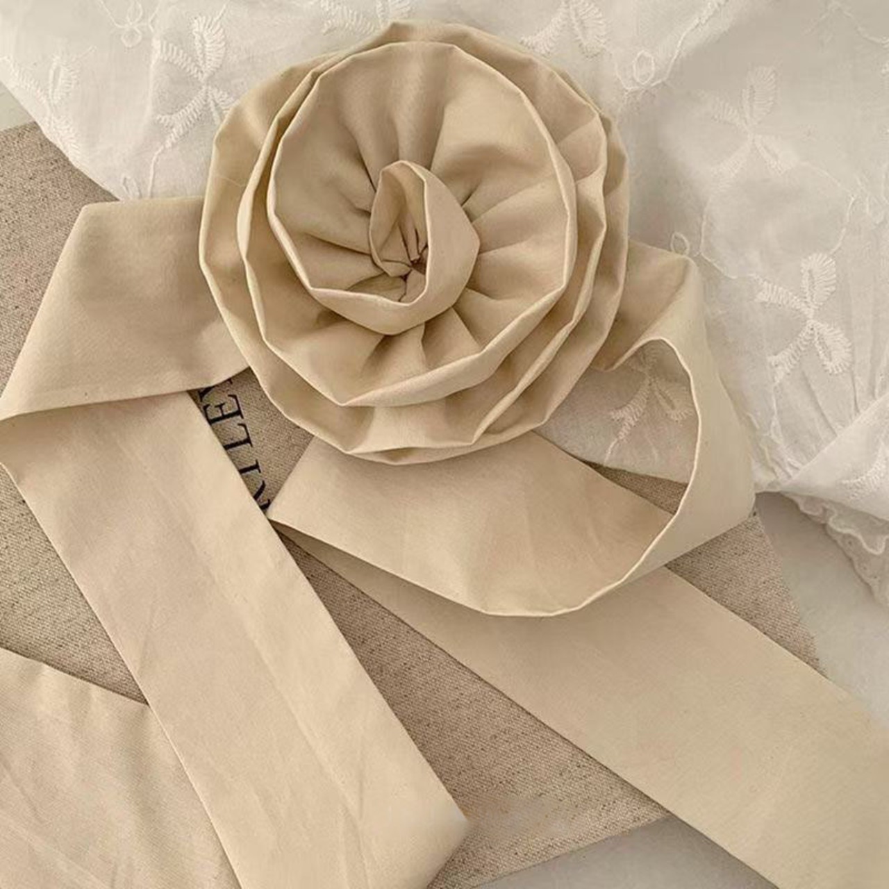 GOODS花リボンヘアゴム