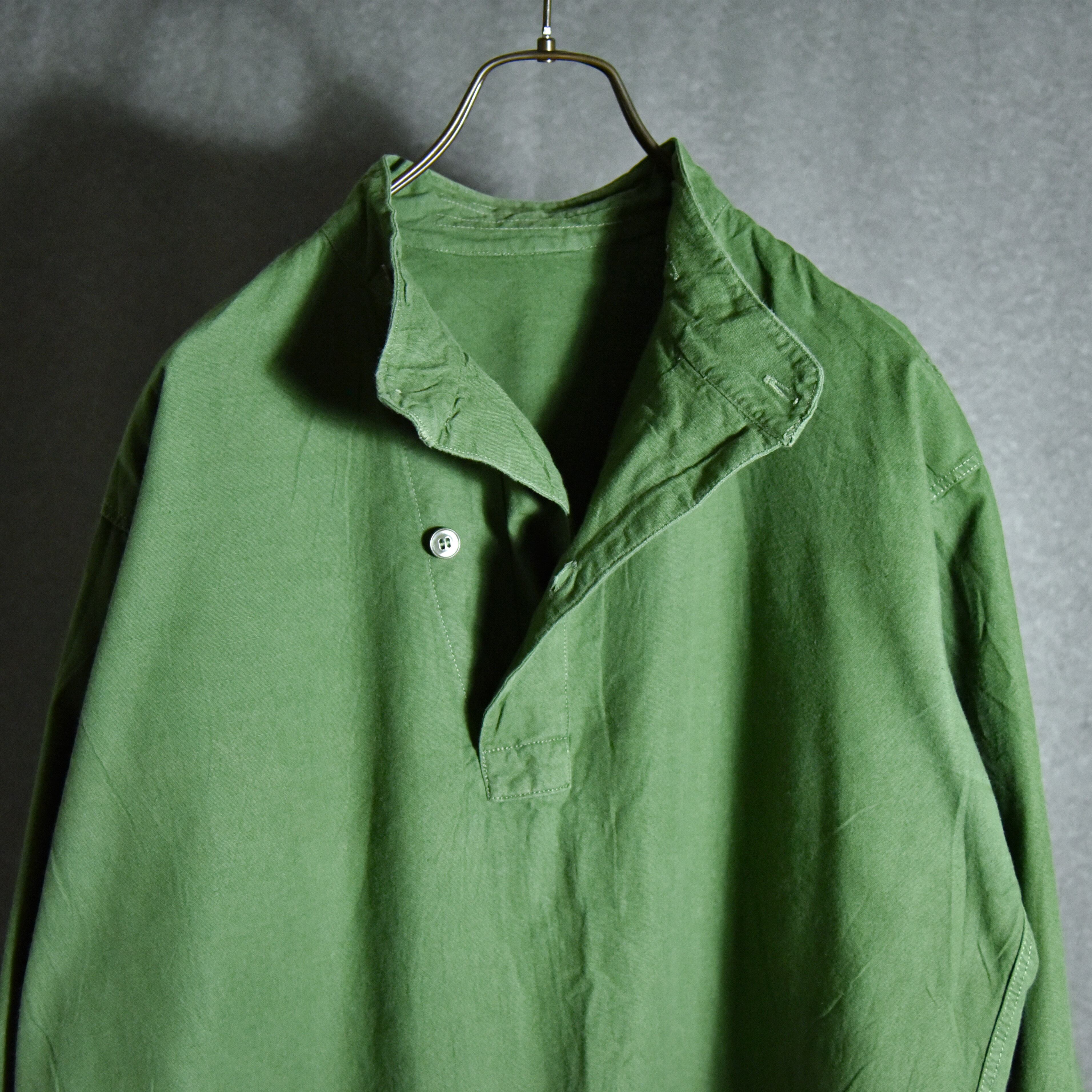 50s Swedish Army M55 Pull Over Shirts スウェーデン軍 プルオーバー