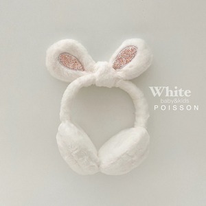 ☆【即納】POISSON Rabbit ear muffler