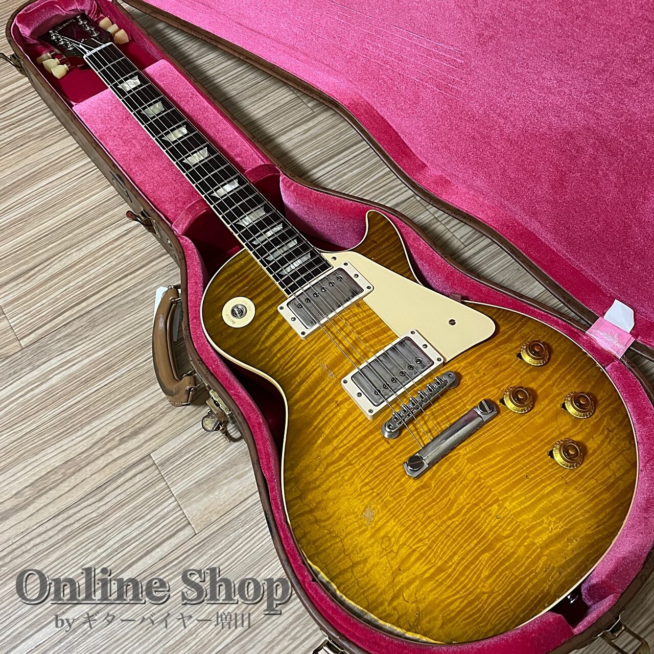 USED 2021 Gibson Custom Shop Murphy Lab 1959 Les Paul Standard Reissue  Golden Poppy Burst Heavy Aged