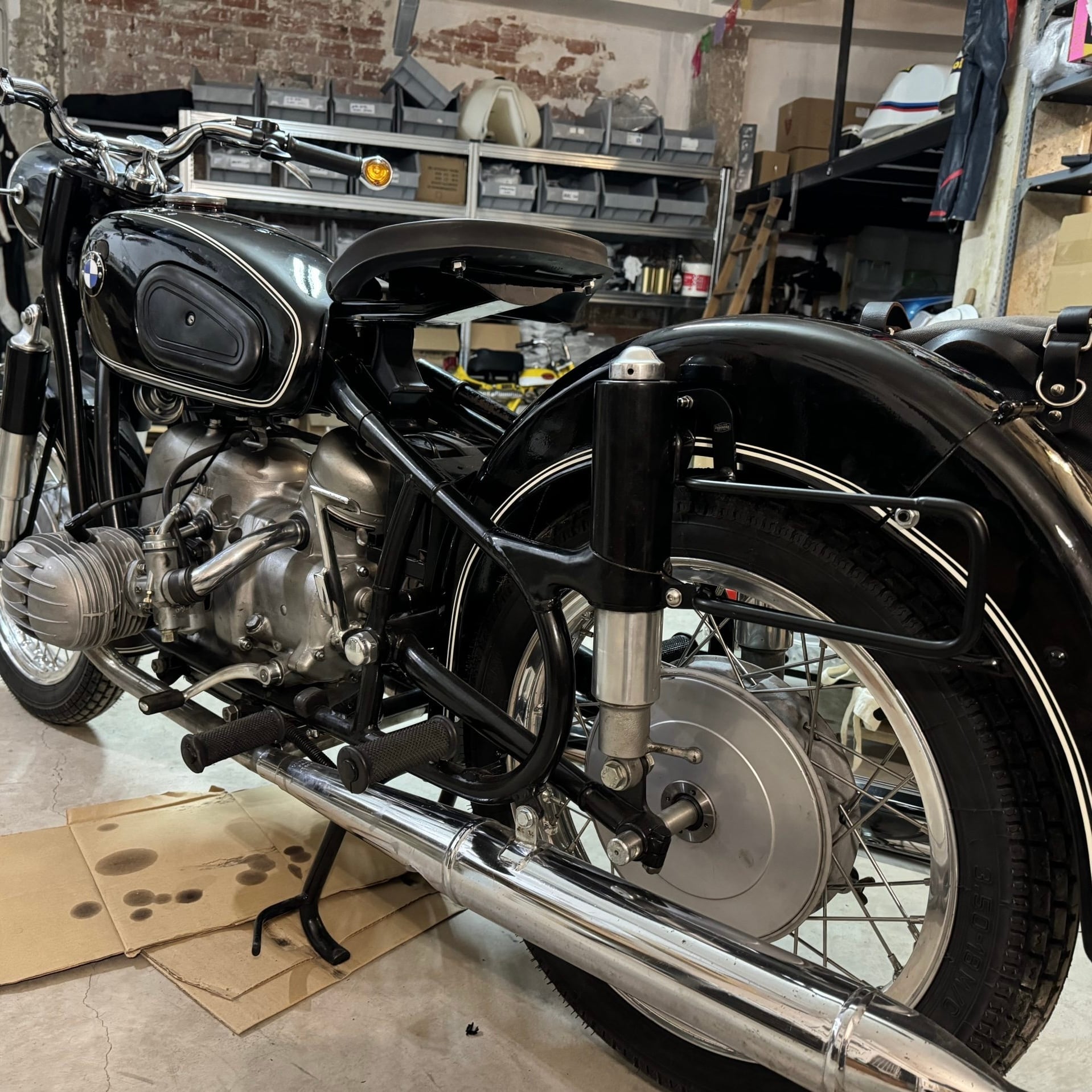 BMW R50 R69用ブラケット 左右セット Klickfix対応 | La Poderosa