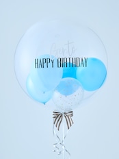 BUBBLE BALLOON sizeM ブルー