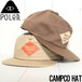 帽子 キャップ スナップバック POLeR ポーラー CAMPCO HAT 214ACU7002CHO